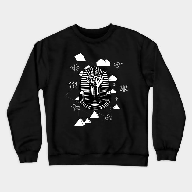 Egyptian Symbolism Crewneck Sweatshirt by UNDERGROUNDROOTS